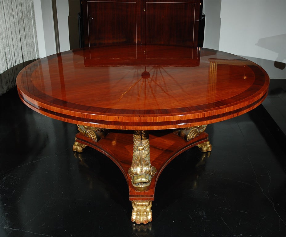 Regency Dolphin Table