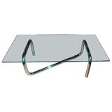 Architectural Design 1970s Coffee Table