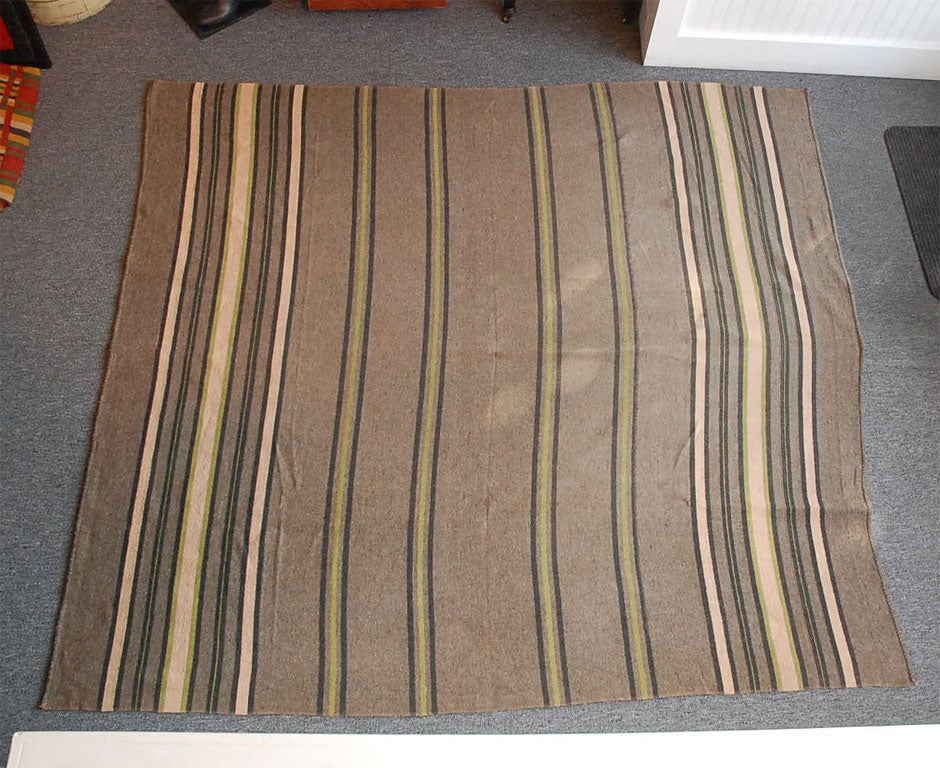 19TH CENTURY WOOL HORSE BLANKET at 1stDibs
