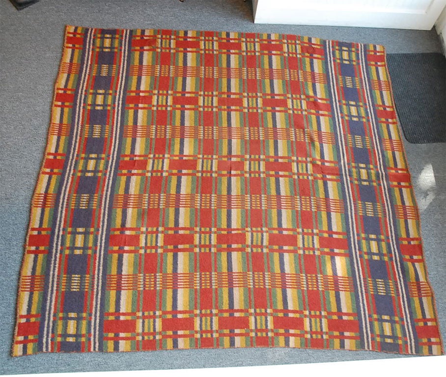 19TH CENTURY WOOL HORSE BLANKET