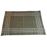 Used 19TH CENTURY WOOL HORSE BUGGY THROW