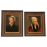 Two Portraits of European Women