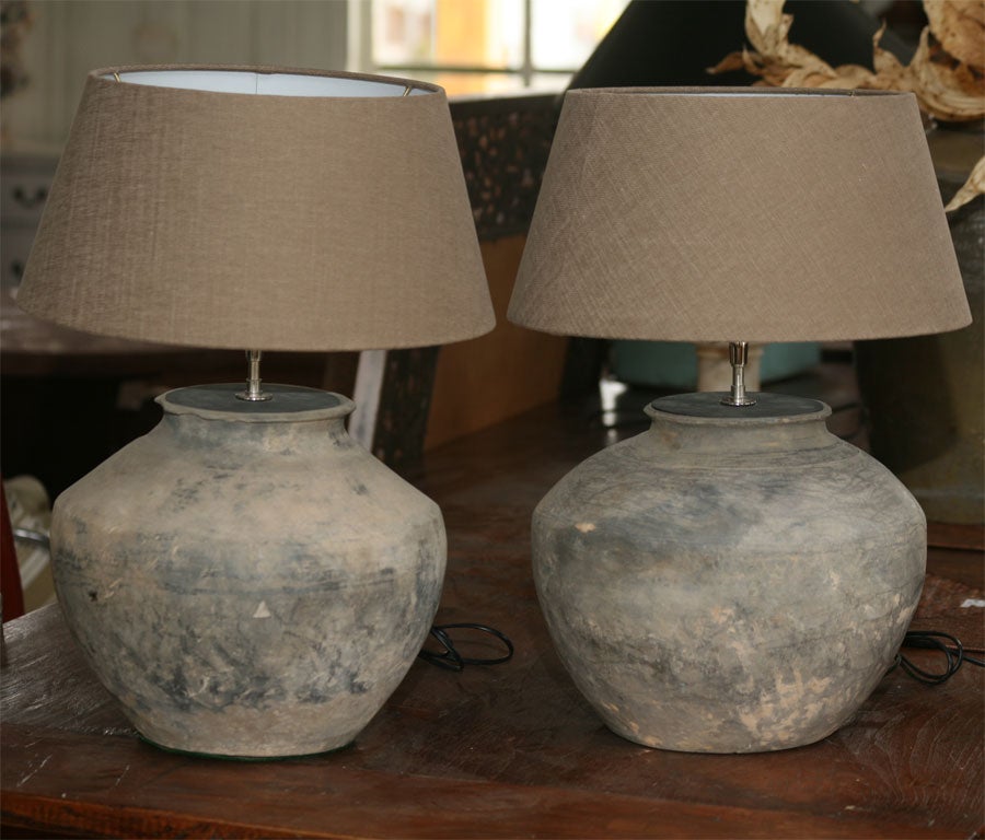 Antique Lamp Base with a contemporary look.  Only 1 remaining.