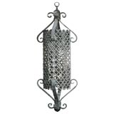 Indoor/Outdoor Iron Hanging Lantern