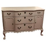 Chippendale Style Painted Chest of Drawers