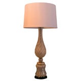 Stylized Murano Lamp with Gold Flex Details