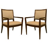 Vintage Pair of T H Robsjohn Gibbings Chairs
