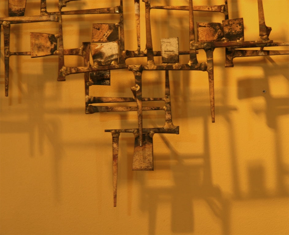 William Bowie "Aztec" Wall Sculpture