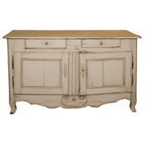 Used Louis XV Style Painted Sideboard