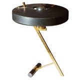 Philips brass and black paint  table /desk lamp