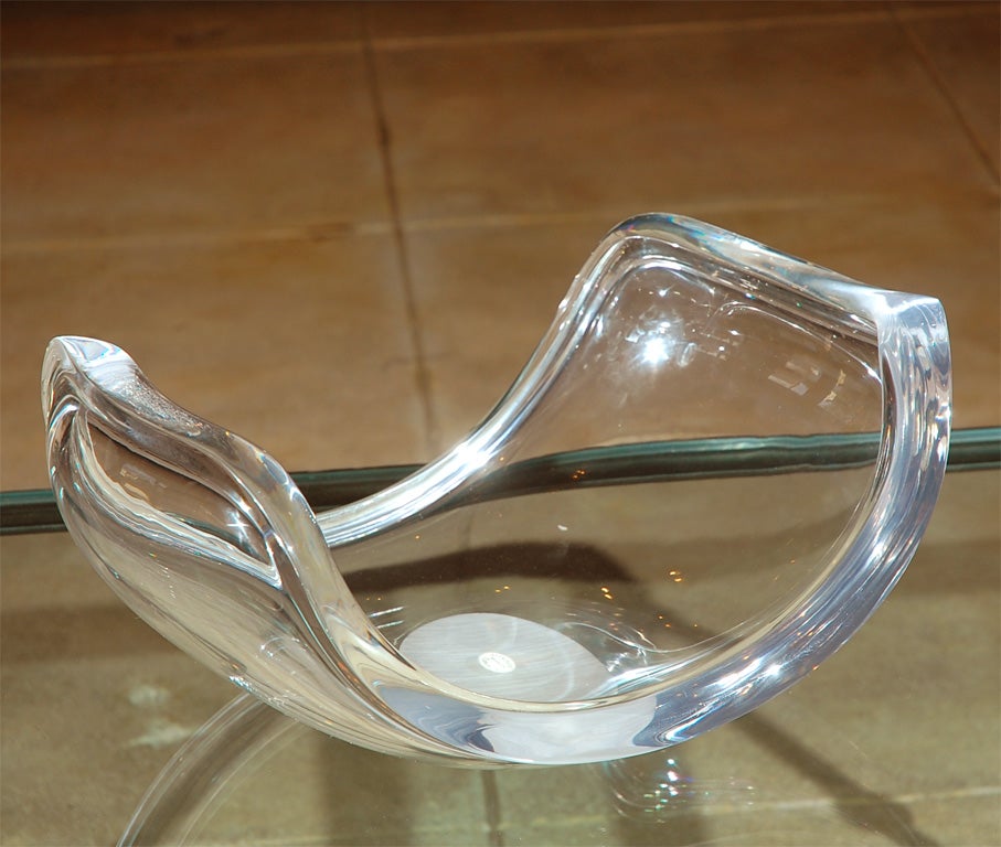 Large Lucite Bowl at 1stDibs