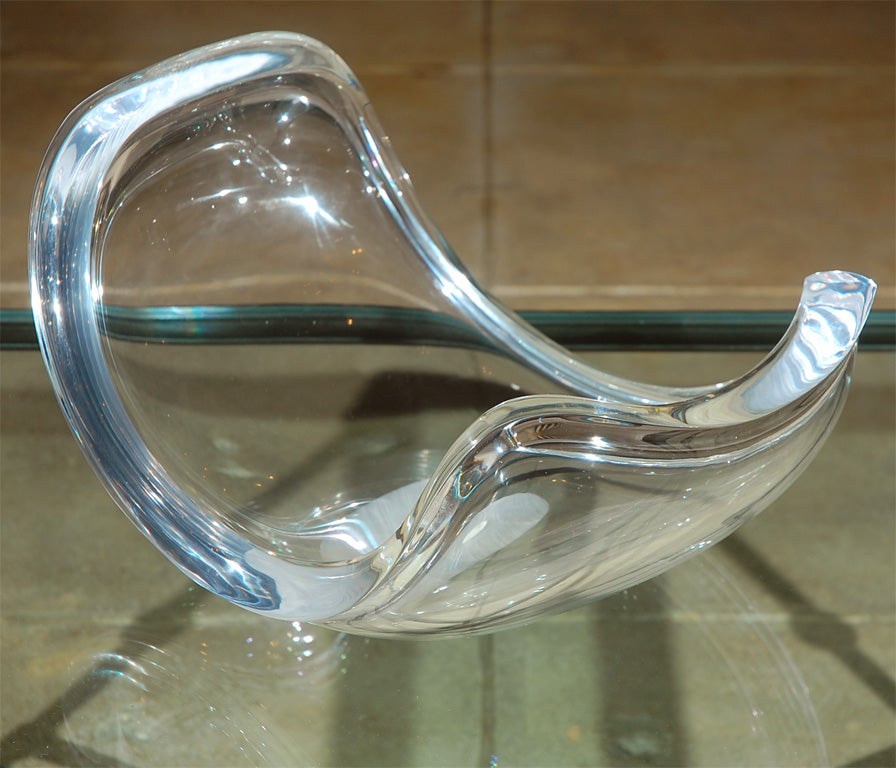 Large Lucite Bowl at 1stdibs