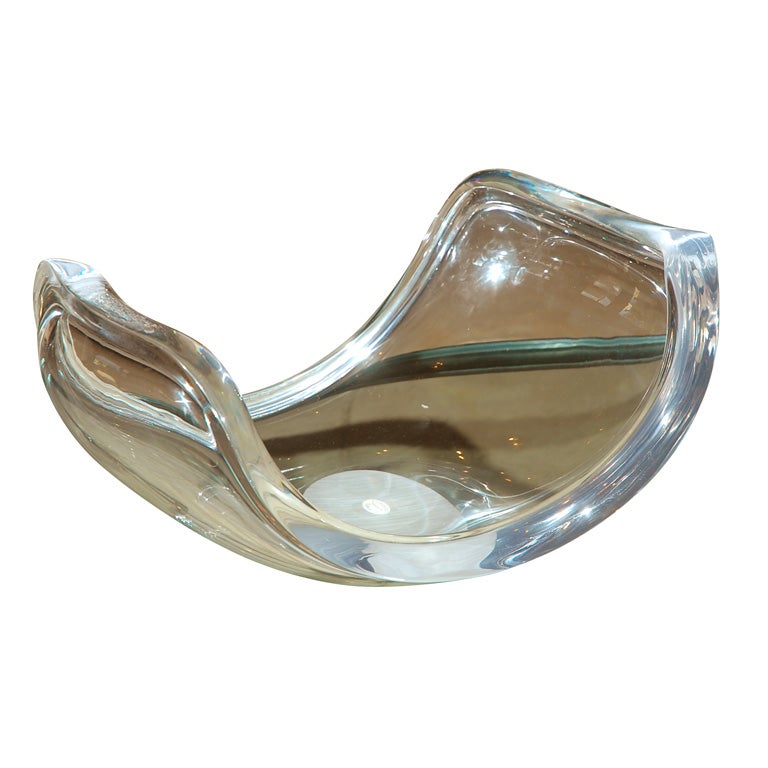 Large Lucite Bowl at 1stdibs