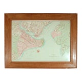 Antique map of Constantinople