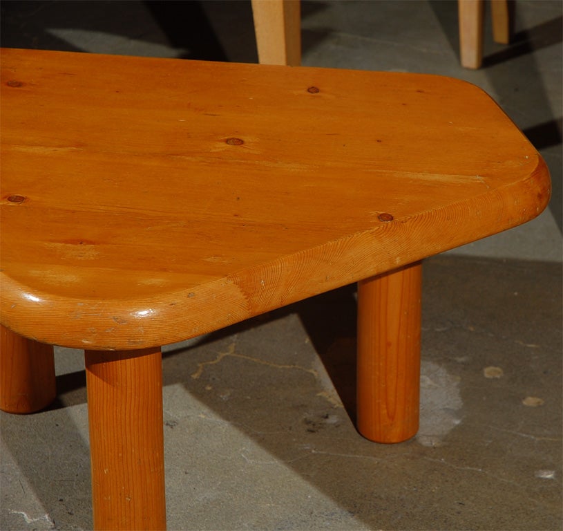 Mid-20th Century Charlotte Perriand Occasional Table from Hotel le Doron, Meribel