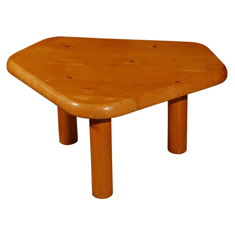 Charlotte Perriand Occasional Table from Hotel le Doron, Meribel