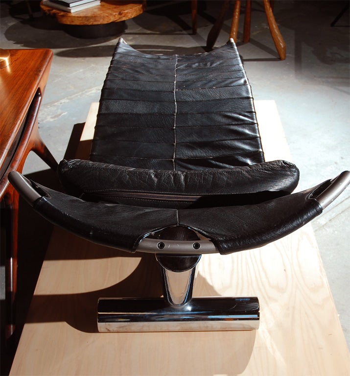 American Paul Tuttle Chariot Chaise Longue For Sale
