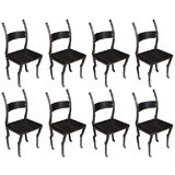 Laura Johnson Drake Set of 7 Deer Side Chairs