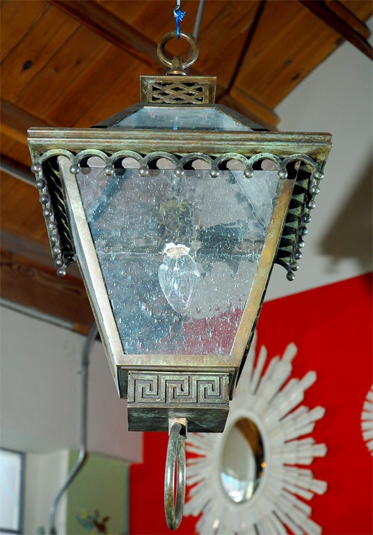 Neoclassical Style Hanging Lantern 1