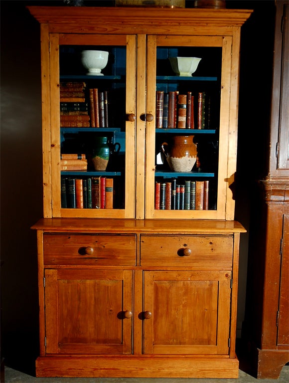 bookcase with drawers