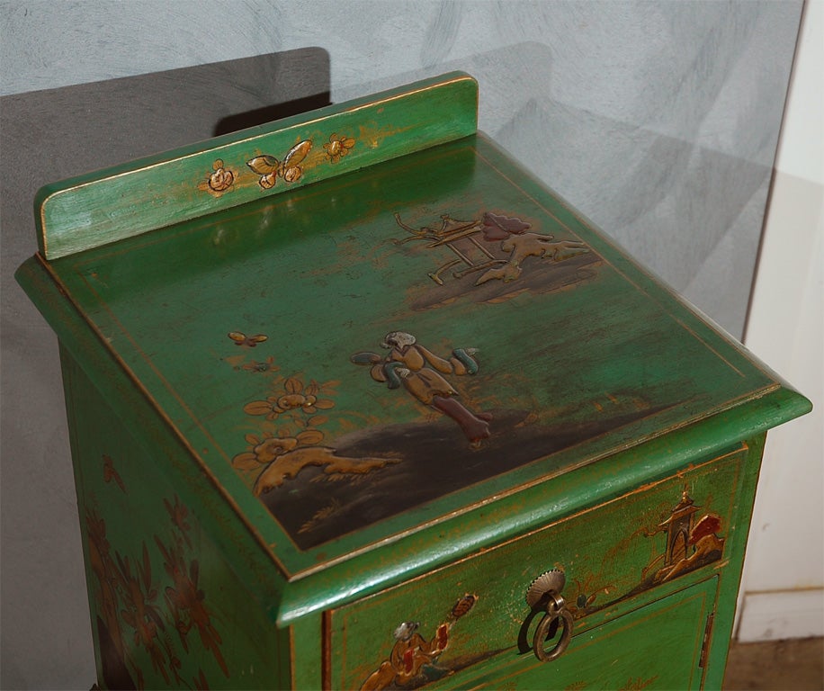 20th Century Chinoiserie Decorated Cupboard / Cabinet For Sale