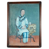 Oriental Chinese girl portrait