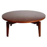 Vintage Jens Risom Coffee Table with Revolving Top