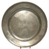 Antique London Pewter Charger