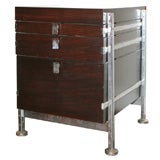 Vintage Pair of Wabbes Filing /Bedside Cabinets