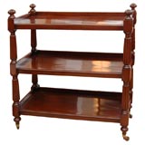 Early 19th Century Three-Tier Serving Trolley