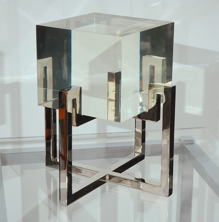 Vintage Charles Hollis Jones Cube Sculpture
