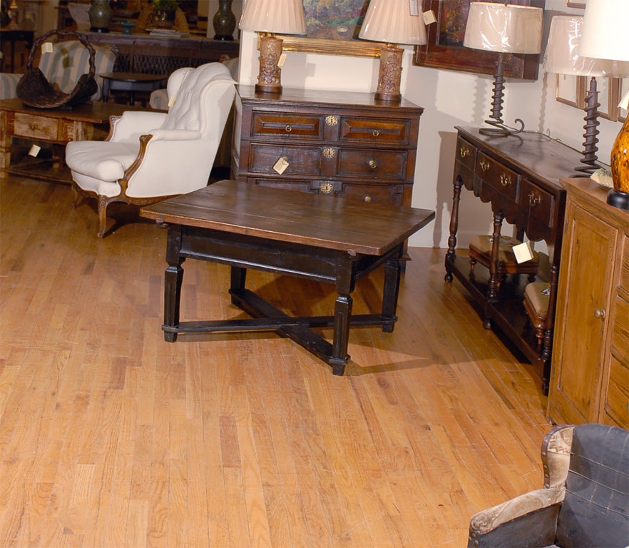 Handsome 19th Century Bavarian Cherry Coffee Table