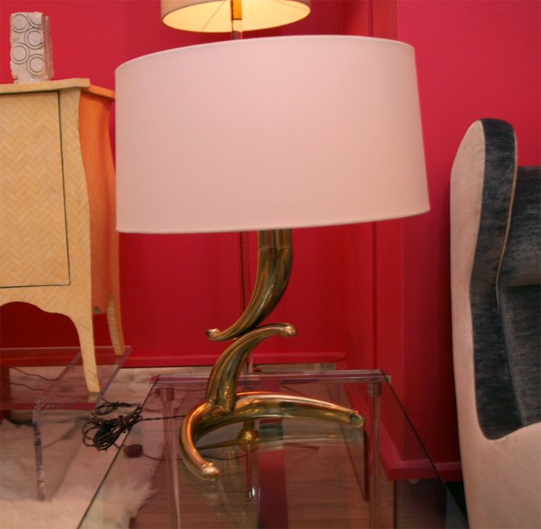 Pair of Table Lamps by Scarpa In Good Condition In Newburgh, NY