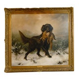 Oil Painting Dog