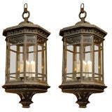 Antique Pair of lanterns