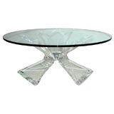 Casablanca Lucite Cocktail Table