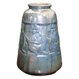 Art Deco  Ceramic   Monkey Vase