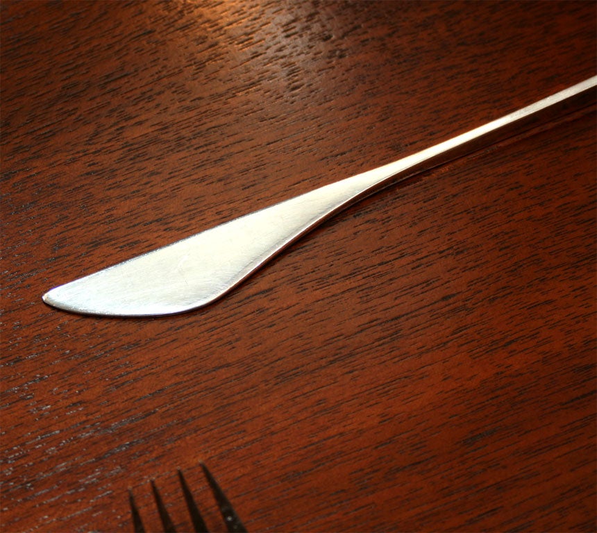 Set of Ronald Pearson International "Vision"Sterling Flatware