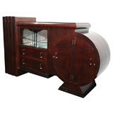 Art Deco Streamline Sideboard/Bar Cabinet