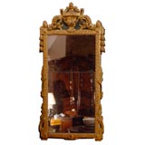 Large Louis XVI Period Parcel-Gilt Mirror, France, c. 1780