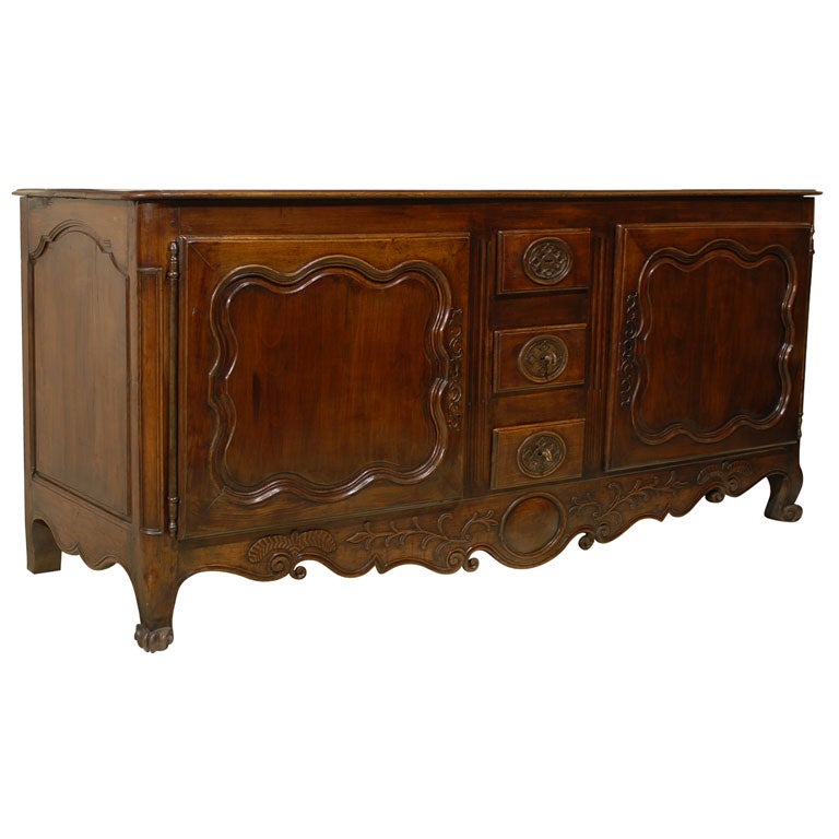 Fine Louis XV Period Enfilade in Walnut, c. 1760