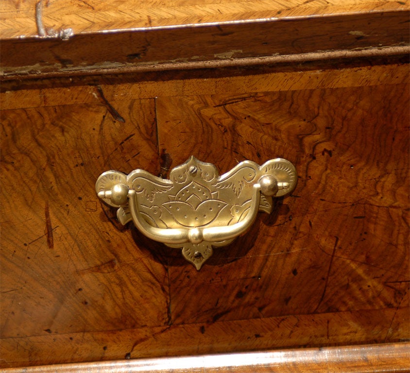 Queen Anne Period Bureau in Walnut, England, c. 1710