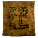 Rare Aubusson Tapestry with Mythological Border, c. 1650