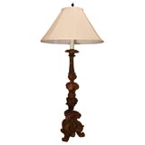 PRICKET CANDLE STICK / LAMP