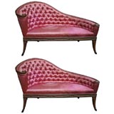 Pair of Neo Classical Settees