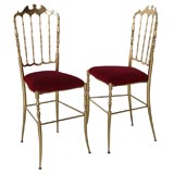 Pair Chiavari Chairs