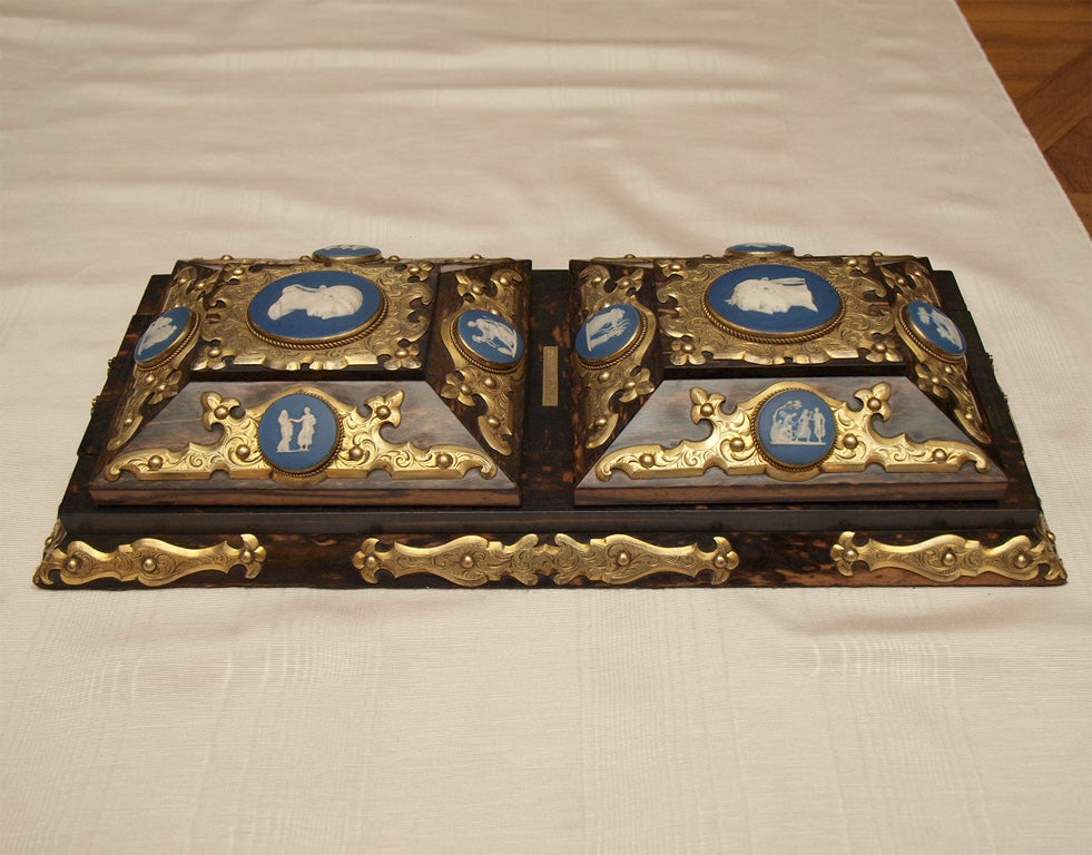 Rare Wedgwood Mounted Book Slide