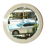 Shagreen with Bone Inlay Mirror