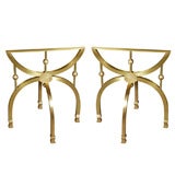 Brass Cocktail Table Bases