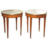 Pair  of Bouillotte Tables